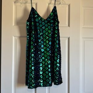 Mermaid sparkle dress